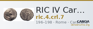 RIC IV Caracalla 7 — CANOA