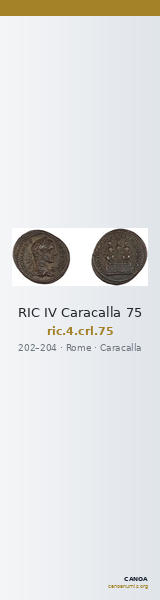 RIC IV Caracalla 75 — CANOA