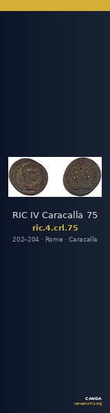 RIC IV Caracalla 75 — CANOA