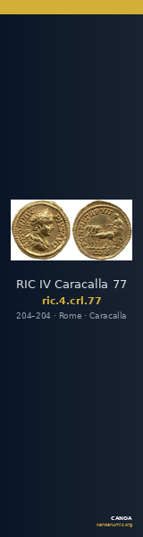 RIC IV Caracalla 77 — CANOA