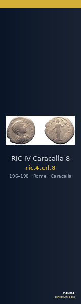 RIC IV Caracalla 8 — CANOA