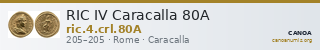 RIC IV Caracalla 80A — CANOA