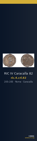 RIC IV Caracalla 82 — CANOA