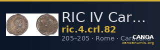 RIC IV Caracalla 82 — CANOA
