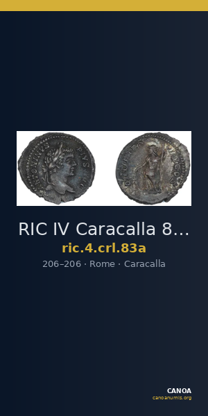 RIC IV Caracalla 83a — CANOA