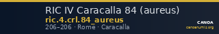 RIC IV Caracalla 84 (aureus) — CANOA