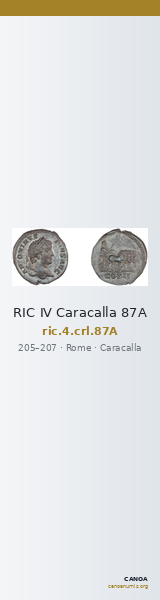 RIC IV Caracalla 87A — CANOA