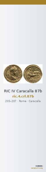 RIC IV Caracalla 87b — CANOA