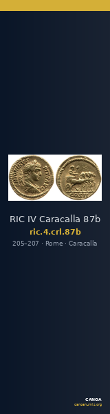 RIC IV Caracalla 87b — CANOA