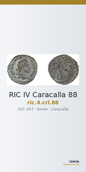 RIC IV Caracalla 88 — CANOA