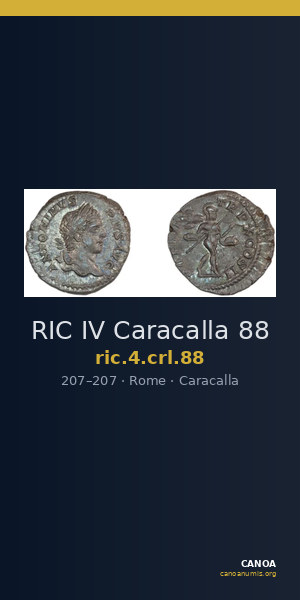 RIC IV Caracalla 88 — CANOA