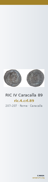RIC IV Caracalla 89 — CANOA