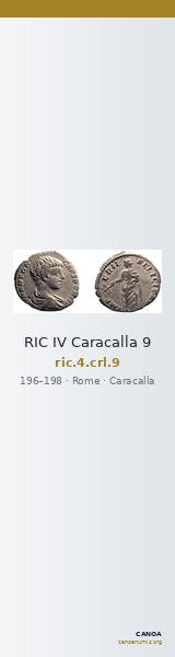 RIC IV Caracalla 9 — CANOA