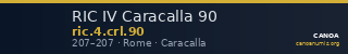 RIC IV Caracalla 90 — CANOA
