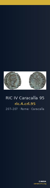 RIC IV Caracalla 95 — CANOA