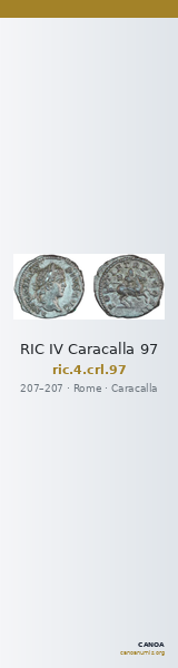 RIC IV Caracalla 97 — CANOA
