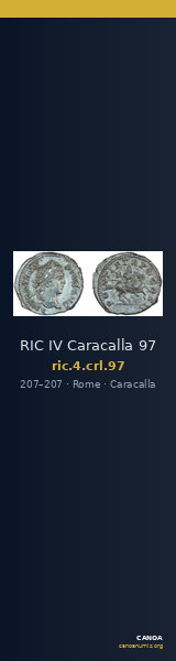 RIC IV Caracalla 97 — CANOA