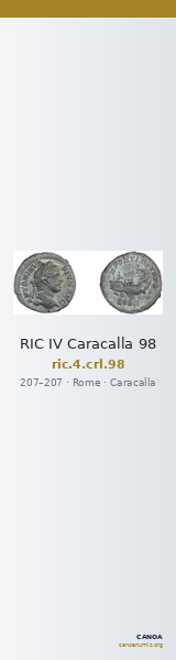 RIC IV Caracalla 98 — CANOA