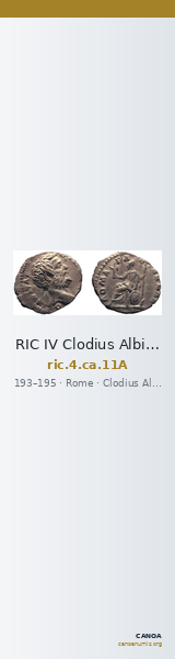 RIC IV Clodius Albinus 11A — CANOA