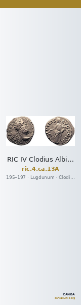 RIC IV Clodius Albinus 13A — CANOA