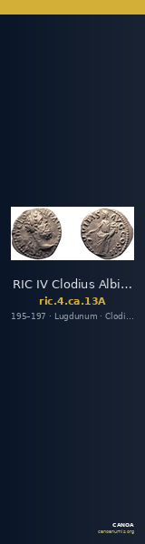 RIC IV Clodius Albinus 13A — CANOA