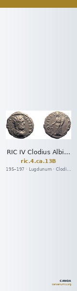 RIC IV Clodius Albinus 13B — CANOA