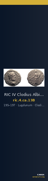 RIC IV Clodius Albinus 13B — CANOA