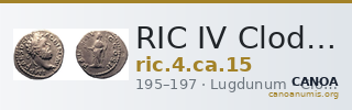 RIC IV Clodius Albinus 15 — CANOA