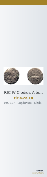 RIC IV Clodius Albinus 18 — CANOA