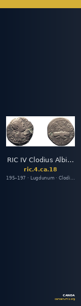 RIC IV Clodius Albinus 18 — CANOA