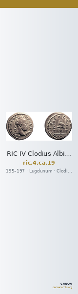 RIC IV Clodius Albinus 19 — CANOA
