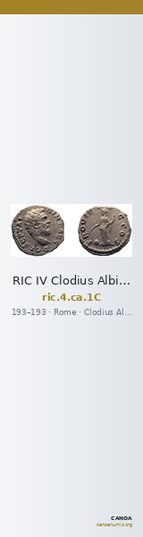 RIC IV Clodius Albinus 1C — CANOA