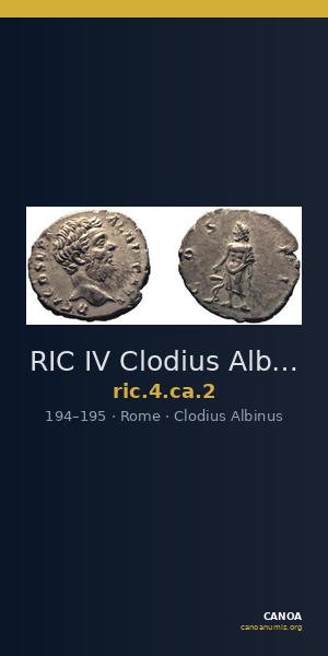 RIC IV Clodius Albinus 2 — CANOA