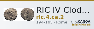 RIC IV Clodius Albinus 2 — CANOA