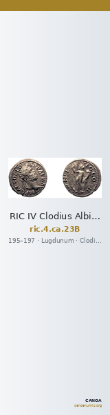 RIC IV Clodius Albinus 23B — CANOA