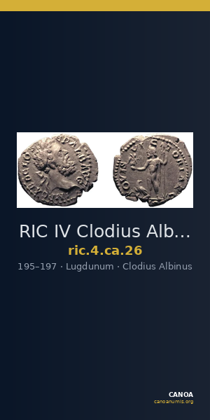 RIC IV Clodius Albinus 26 — CANOA