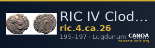 RIC IV Clodius Albinus 26 — CANOA