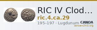 RIC IV Clodius Albinus 29 — CANOA