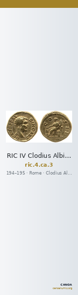 RIC IV Clodius Albinus 3 — CANOA