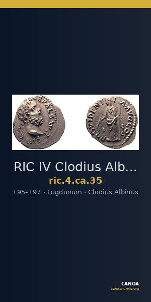 RIC IV Clodius Albinus 35 — CANOA