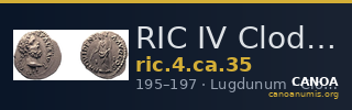 RIC IV Clodius Albinus 35 — CANOA