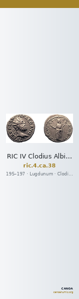 RIC IV Clodius Albinus 38 — CANOA
