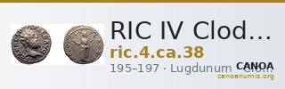 RIC IV Clodius Albinus 38 — CANOA