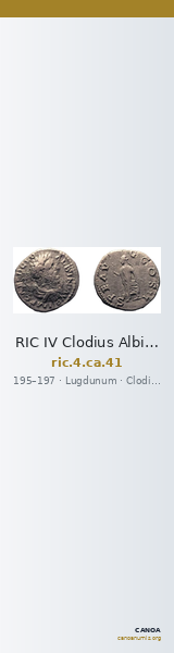 RIC IV Clodius Albinus 41 — CANOA