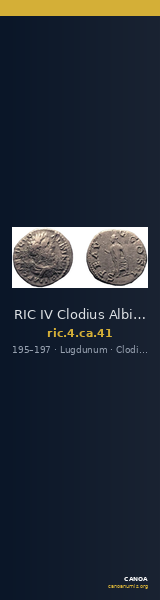 RIC IV Clodius Albinus 41 — CANOA