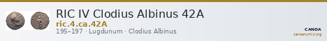 RIC IV Clodius Albinus 42A — CANOA