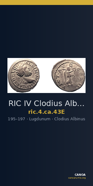 RIC IV Clodius Albinus 43E — CANOA