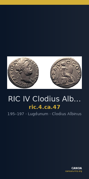 RIC IV Clodius Albinus 47 — CANOA