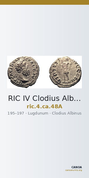 RIC IV Clodius Albinus 48A — CANOA