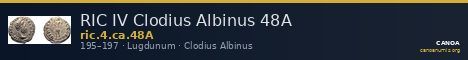 RIC IV Clodius Albinus 48A — CANOA